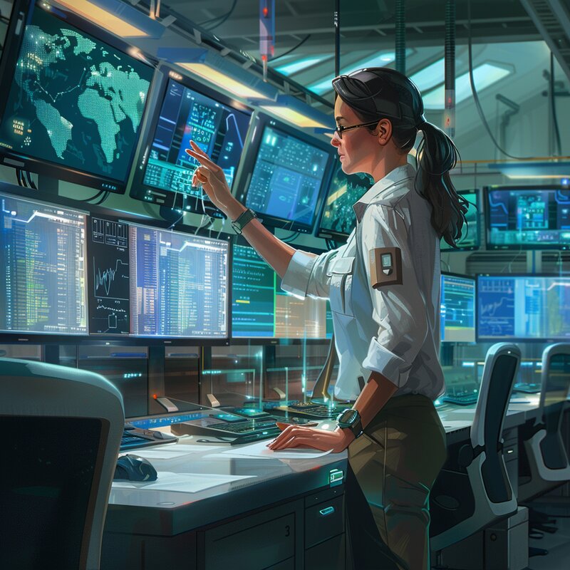 Problemlösungsmotivation Symbol: Person mit kritischem, problemorientiertem Blick