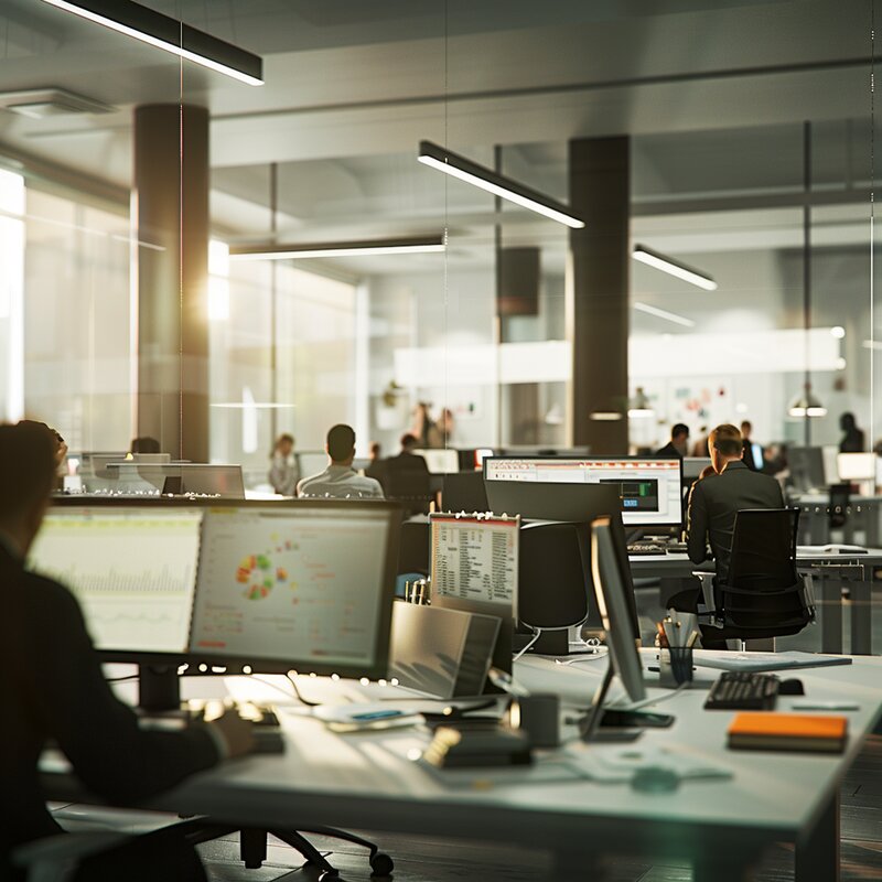 Prozessfokus Symbol: Diagramm und Systeme